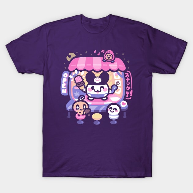 Ice Cream Shop T-Shirt by Minilla